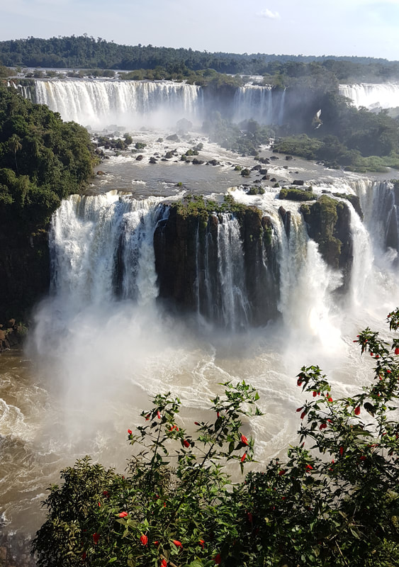 Iguazu Falls at Brazil, Argentina &amp; Paraguay